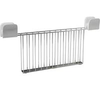 Alessi - SG68RACK W - Pinza per tostapane in acciaio inossidabile 18/10 lucido e PC, bianco.