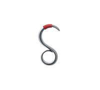 Alessi StaySafe No Touch Portachiavi, in Zama Cromata, Rosso