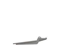 Alessi Sweetheart JHT03, Schiaccianoci da Cucina di Design, Fusione di Alluminio con Rivestimento in PVD, Grigio