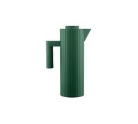 ALESSI Thermoskanne - Isolierkanne Plisse 1 l Gruen verde