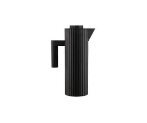 ALESSI Thermoskanne - Isolierkanne Plisse 1 l Nero nero