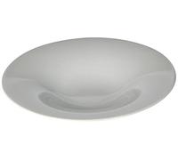 Alessi TI05/2 KU Piatto Fondo, Porcellana, Bianco, Diametro 23 cm, 9.06_inch Inches, 4 unità