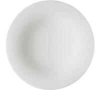 Alessi TI05/5 KU, Piatto da colazione in porcellana bianca, Conf. 4 Pezzi - NUOV