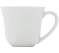 Alessi TI05/76 KU Tazza da caffè, Porcellana, Bianco, Set da 4