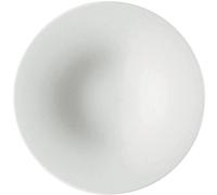 Alessi TI05/77 KU Sottotazza da caffè, Porcellana, Bianco, Set da 4