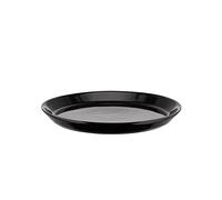 Alessi Tonale | DC03/5 B - Set di 4 Piatti da Dessert in Ceramica Stoneware, Nero