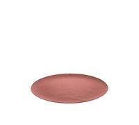Alessi Veneer PU07, Vassoio da Portata di Design , in Acciaio Colorato con Resina Epossidica con Decoro in Rilievo, Marrone