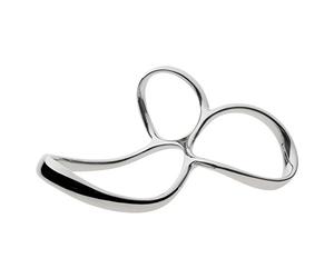 Alessi Voile Pg01 Dosatore Per Spaghetti Di Design In Acciaio Inox, Metallo Lucido