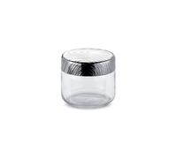 Barattolo Alessi Veneer in vetro con coperchio in acciaio,design Urquiola,cl 50