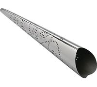 Alessi You MMI25 - Cuocitè di Design, a Forma di Cono con Piccoli Fori, in Acciaio Inossidabile 18/10 Lucido