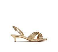 Michael Michael Kors - ALESSIA KITTEN SANDAL Oro e bronzo - Sandali e scarpe aperte 36 1/2 Oro e bronzo
