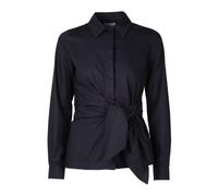 Alessia Santi - Camicia con nodo - - Blouses & Shirts - Donna - Nero - 2XS