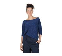 Alessia Santi, ,Knitwear ,Donna ,Blu ,M Maglia Jacquard