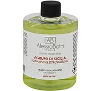 Alessio Boltri Ricarica 500 ml per diffusori a bastoncini profumazione Agrumi di