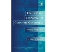 Alessio M. Pacce The Law and Economics of Corporate Governanc (Copertina rigida)