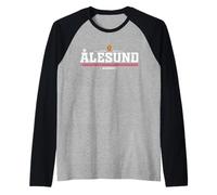 Alesund Norway Maglia con Maniche Raglan