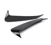 Aletta Laterale Spoiler Posteriore Laterale Per Prese D'aria, Splitter Canard Compatibile Con Benz C Sport W205 C43 C63 Per AMG 2015 2016 2017 2018 2019 2020 2021(Glossy Black)