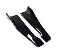 Aletta Laterale Universale Paraurti Anteriore Posteriore Per Auto Spoiler Diffusore Splitter Protezione Antigraffio Alette Estensione Gonna Laterale Sostituzione Modificata(Black 2)