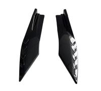 Aletta Laterale Universale Per Paraurti Anteriore Posteriore Auto Spoiler Diffusore Splitter Protezione Antigraffio Alette In Fibra Carbonio Accessori Estensione Gonna Laterale(Black)