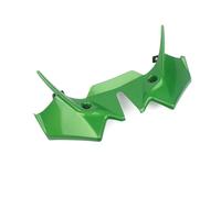 Aletta Motocicletta Copri Ala Per Alette Dello Spoiler Anteriore Del Motociclo Per Z650 Z 650 2021-2024(VERDE)