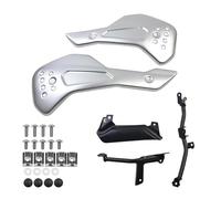 Aletta Motocicletta Per Triumph Per Trident 660 2021-2024 Protezione Motore Inferiore Per Moto Spoiler Antiscivolo(ARGENTO)