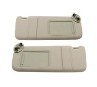 Aletta pantina parasole Per Camry 2007-2011 74320-06780-B0 74310-06750-B0 Con Luce Pannello Parasole Anteriore Sinistro Destro Sostituzione Visiera Parasole Auto(Beige Pair No Light)