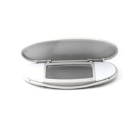 Aletta pantina parasole Per MINI Per Cooper R55 R56 R60 2007-2014 51167316833 Nero/Grigio/Beige Copertura Specchietto Parasole Auto Copertura Specchietto Il Trucco(Grigio)