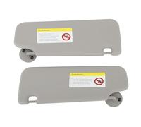 Aletta Parasole 1 paio alette parasole sinistra destra specchietto ricambio per Aveo 2012-2020, grigio per auto Tendine Parasole Auto