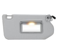 Aletta Parasole Aletta parasole per Nissan per Pathfinder sinistra destra luce lato conducente passeggero Tendine parasole Auto(Gray Right Side)