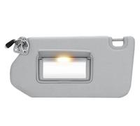 Aletta Parasole Aletta parasole per QX60 e JX35 sinistra e destra con luce lato conducente e passeggero Coprisole Auto(Gray Left Side)