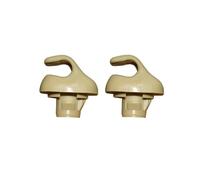 Aletta Parasole Beige Grigio Colore Aftermarket Auto Parasole Supporto Clips Parasole Fissaggio Per CIVIC FA1 FD1 FD2 2006-2011(2PCS Beige)