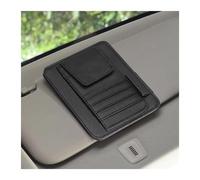 Aletta Parasole Borsa portaoggetti per visiera parasole, porta occhiali da sole, per Nissan, per Patrol Y62, per Skyline, per Altima, per Frontier J10 Parasole finestrini laterali(Nero)