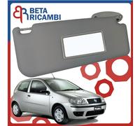 Aletta Parasole Fiat Punto 188 DX Destra Pattina Con Specchio Dal 1999