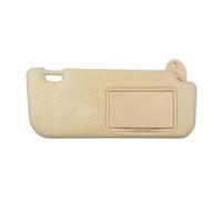 Aletta Parasole Interna Con Specchio Per Toyota Per Corolla E160 E170 2014-2017, Lato Guida E Passeggero, Lato Sinistro E Destro Parasole Auto Parabrezza Interno(BEIGE,Giusto)