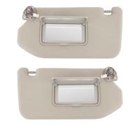 Aletta Parasole Interni Auto per Infiniti QX60 JX35 2013-2017, Anteriore Parasole Scudo Ombra Antiriflesso Protezione gli Occhi Visiera Ricambio,C/A pair-A/Beige