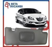 Aletta Parasole Lancia Delta Dal 2008 Pattina Destra DX Con Tasca E Specchio