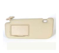 Aletta Parasole Laterale Sinistra E Destra Con Specchietto Di Cortesia Per Toyota Per Corolla E160 E170 2014-2017 Auto(Beige Left)