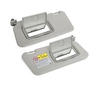 Aletta Parasole Lato Per Suzuki Per Swift Per Splash 2006-2016 Parasole Per Auto Parasole Lato Destro E Sinistro Parasole Parasole Con Specchio 84802-63J51 Visiere Parasole(1 Pair)
