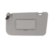 Aletta Parasole Lato Sinistro Conducente, Visiera Parasole per Auto Grigia, Sunvisor Assy con Specchio, 964011625R Sostituzione per Koleos 2007-2016, per Auto con Guida a Sinistra
