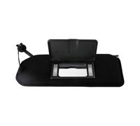 Aletta Parasole Nera Con Specchietto Cortesia Per Chevrolet Per Corvette C5 1997-2004 Pannello Anteriore Sinistro Lato Guida Destro Di Ricambio Visiere parasole(Black Left)