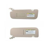 Aletta Parasole Pannello Parasole Auto 852103X000 TX Beige Parasole Interni Ricambio Per Hyundai Per Elantra 2011 2012 2013 2014 2015(Beige Pair)