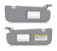 Aletta Parasole Parasole per auto per Hyundai per Elantra 2011-2015 lato guidatore destro passeggero pannello parasole anteriore automatico Coprisole Auto(Gray 1 Pair)