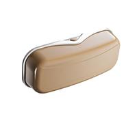 Aletta Parasole Per Auto Con Doppia Clip Custodia Per Occhiali ABS Resistente Ai Graffi Organizzatori Automobilistici Scatola Immagazzinaggio Per Occhiali Per Veicoli Aletta Parasole Per Auto Con