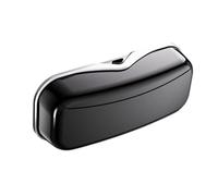 Aletta Parasole Per Auto Con Doppia Clip Custodia Per Occhiali ABS Resistente Ai Graffi Organizzatori Automobilistici Scatola Immagazzinaggio Per Occhiali Per Veicoli Aletta Parasole Per Auto Con