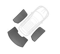 Aletta Parasole Per Q3 8U 2012-2018 Parasole Per Auto Parabrezza Anteriore Lunotto Posteriore Finestrino Laterale Parasole Visiera(3Pcs Rear Windshield11)