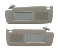ALETTA PARASOLE Per Toyota Per Land Per Cruiser J12 2002-2009 Per Prado LC120 2003-2009 Lato Conducente E Passeggero Con Lampada A LED 74310-6A020 Parasole Visiere Interne Autoveicoli(Beige Left and R