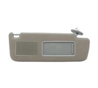 Aletta Parasole Sinistra/destra Con Luce Per Toyota Per Land Per Cruiser J12 02-09 Per Prado LC120 03-09, Lato Guida E Passeggero 74310-6A020 Parasole Auto Parabrezza Interno(BEIGE,Giusto)