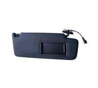 Aletta Parasole Sinistra/destra Con Specchio Per Il Trucco Per Passat B8 CC Per E-Golf Per T-Roc Pannello Parasole Lato Conducente Passeggero Parasole Parabrezza(Nero,GIUSTO)