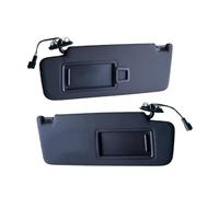 Aletta Parasole Sinistra/destra Con Specchio Per Il Trucco Per Passat B8 CC Per E-Golf Per T-Roc Pannello Parasole Lato Conducente Passeggero Parasole Parabrezza(Nero,Sinistra Destra)