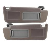 Aletta Parasole Sinistra/destra Con Specchio Per Toyota Per Prado 2002-2009, Lato Guida E Passeggero, 74320-60850-B1 Parasole Auto Parabrezza Interno(BEIGE,Left+Right)